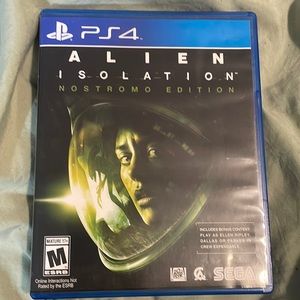 Alien Isolation Nostromo Edition ps4 PlayStation 4 video game